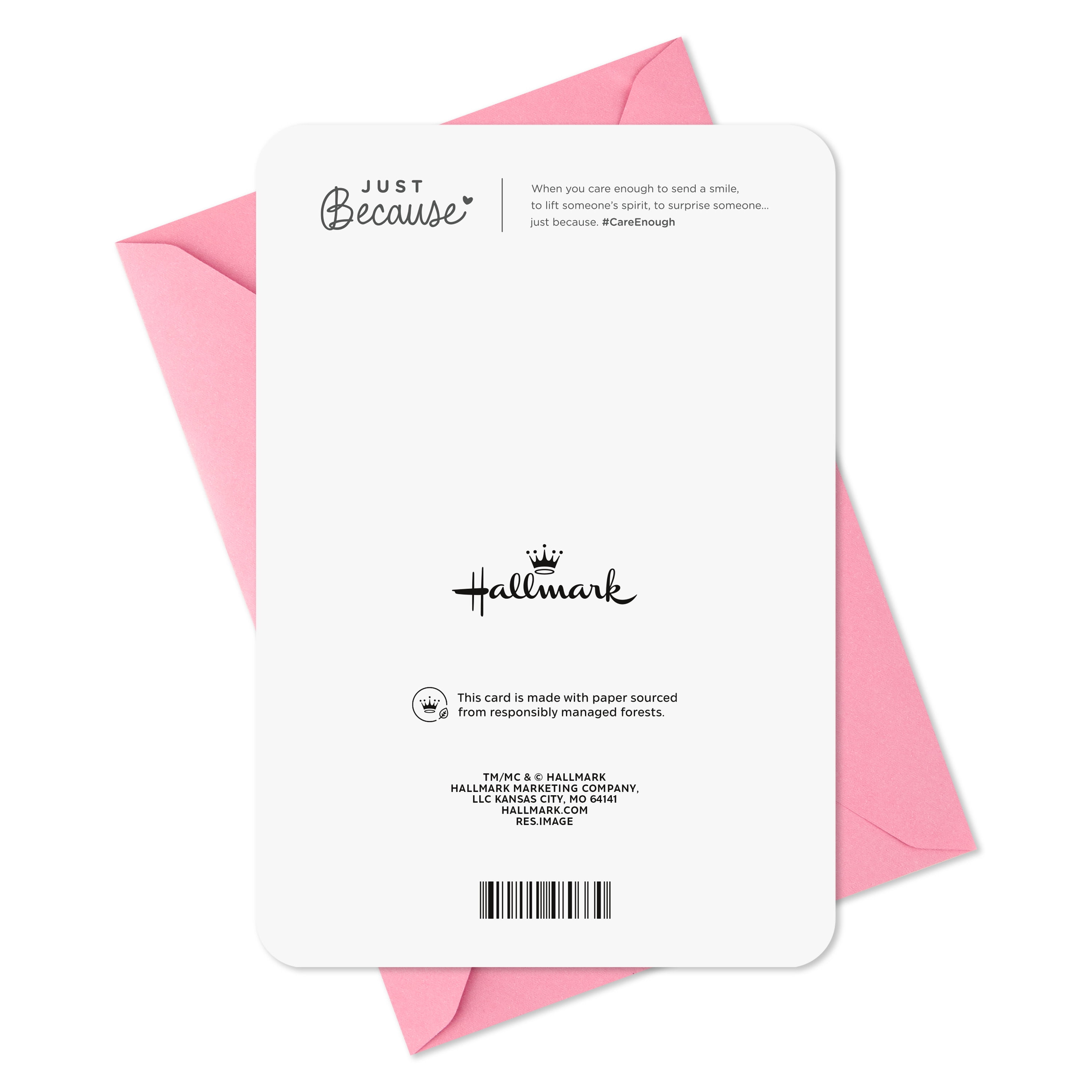 Hallmark Just Because Thank You Card (Lucky to Know You)