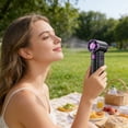 thumbnail image 4 of weibbin Violent Turbine Handheld Small Fan 130000 RPM High-Speed USB Charging Long Battery Outdoor Portable, 4 of 5
