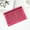 Hot Pink, variant on Pencil Pouch for 3 Ring Binder, Binder Pencil Case with Smooth Zipper, Clear Window Pencil Case for Binder, Big Capacity 3 Ring Binder Pencil Bag with 3 Reinforced Grommets