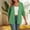 Green, variant on Jackets for Women Trendy, Ladies Lightweight Jackets Solid Color Striped 3/4 Sleeve Cardigan Loose Casual Outerwear