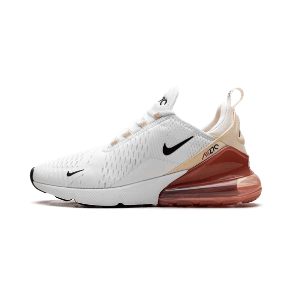 NIKE WOMENS AIR MAX 270 Womens "White Pale Ivory Muslin Black" AH6789 123 AH6789 123 from Stadium Goods