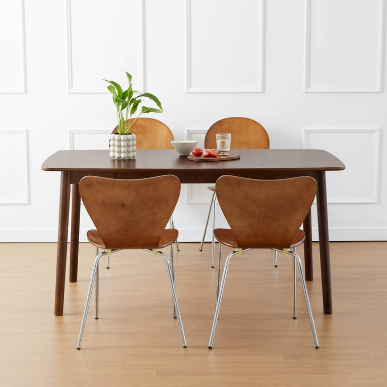 Large round mid century dining table outlet