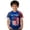 Blue, variant on Boys 250 Years 1776-2026 T-shirt, American Eagle Flag Shirt, 250th Anniversary Patriotic USA Independence Day Tee