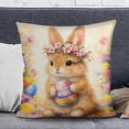 thumbnail image 3 of Easter-themed Pillowcase Suitable For Drawing On Holiday Decoration A Gift For Children Easter Gifts For Women/Men/Family, 3 of 5