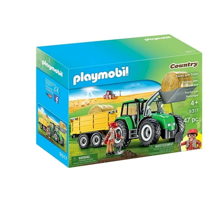 - PLAYMOBIL Tractor with Trailer