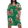 thumbnail image 1 of I "m Along-vestido holgado con bolsillos para mujer vestido de cumpleaños, 1 of 6