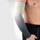thumbnail image 4 of Un par de mangas deportivas, ligeras, transpirables, unisex, de compresión de seda de hielo, para ciclismo, protección solar, blanco, M, 4 of 12