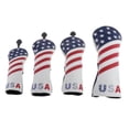thumbnail image 1 of 3x4pcs / Set Golf Headcover 460cc Driver Cover con Etiqueta No. Sunnimix Casco de golf deportivo, 1 of 8