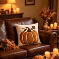 thumbnail image 6 of Halloween Decoration for Home Indoor Outdoor Clearance Under $5.00!Fall Halloween Pumpkin Tufted Throw Pillow Cover Embroidered Decorative Cushion Cover Holiday Couch Sofa Bed Home Decor Pillowcase, 6 of 7