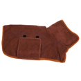 thumbnail image 1 of Serviette de Bain pour Chien Super Absorbante et Séchage Rapide pour Grands Animaux Serviette de Toilettage Café, 1 of 5