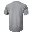 thumbnail image 5 of USNSM Men's Henley Shirts Quick Dry Lightweight Breathable Short Sleeve Fitted Cotton Muscle T-Shirt with Button Gray S, 5 of 5