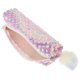 thumbnail image 1 of Cosmetic Pencil Case For Students School Supplies Organization Pink 1Set, 1 of 4