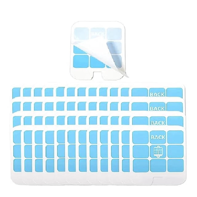 Paquete de 48 Tarjetas de Recarga para -Home SH502, DT3005W, Tablero Adhesivo de Puntos, Tarjetas Adhesivas para Uso en Interiores