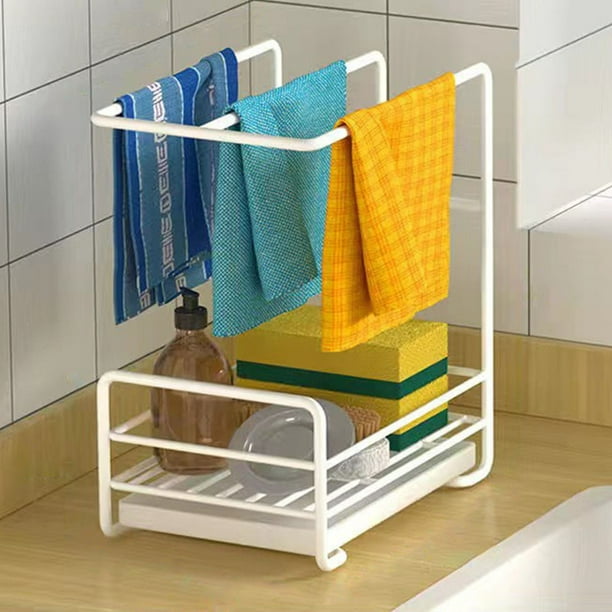 Almacenamiento de ropa y armarios, perchero para lavavajillas, toallero, perchero de pared sin perforaciones, perchero de cocina