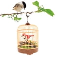 thumbnail image 4 of Birdcage Chirping Jaula Sonidos Movimiento Bird Amarillo Yuyangstore Jaula de pájaros de imitación, 4 of 8