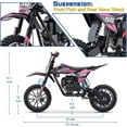 thumbnail image 5 of Aoemoe Gas Dirt Bike, 39cc 4-Stroke Gas Powered Kids Off Road Motorcycle (Model-DB4S004) with Off-Road Tire, Suspensions, Disc Brakes, Max Load 165Lbs, Up to 25Mph, NO OIL MIX REQUIRED, 5 of 8