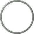 thumbnail image 2 of Ekena Millwork 64 1/2"OD x 58"ID x 3 1/4"W x 1"P Hillsborough Running Coin Ceiling Ring Kit, 2 of 11