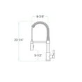 thumbnail image 2 of Allora USA Single Handle Spring Kitchen Faucet, 2 of 2