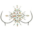 thumbnail image 1 of WREESH Exquisite Acrylic Chest Sticker Diamond Art Carnival Party Chest Decoration, 1 of 1