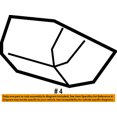 thumbnail image 2 of Jeep CHRYSLER OEM 07-10 Wrangler Rear Seat Belt-Cover 5HU37XDVAC, 2 of 2