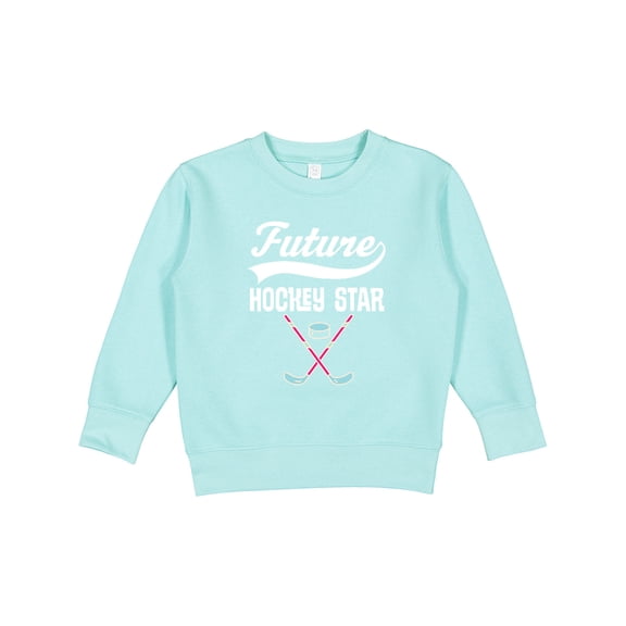 Inktastic Hockey Star Future Toddler Sweatshirt
