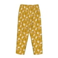 thumbnail image 5 of Naloa Daisies Flowers Print Women’s Ultra-Soft Comfy Pajama Lounge Pants with Pockets & Drawstring, 5 of 8