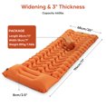 SelfInflating Sleeping Pad, 79 × 28 inch Camping Mat Portable Extra