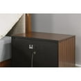 thumbnail image 4 of Bowery Hill Mid-Century Styled Wooden Nightstand in Brown Finish, 4 of 4
