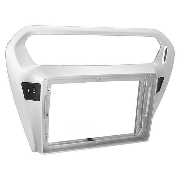 Fascia de radio estéreo, kit de instalación de doble DIN para tablero de instrumentos de radio estéreo de automóvil de 9 pulgadas Características líderes en su clase