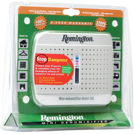 Remington Model 365 Mini Gun Safe Dehumidifier, Wireless & Rechargeable - 19950