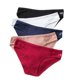 thumbnail image 4 of Gibobby Ropa interior mujer algodón Mujeres T Back Bragas sin costuras Tanga Sexy Encaje Deportes Fitness ultra delgada Mujeres Bragas transparentes(Rojo， L), 4 of 5