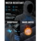 thumbnail image 2 of Chaqueta impermeable TACVASEN para hombre resistente al agua, color azul, talla L, 2 of 7