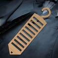 thumbnail image 4 of Tkrady Wooden Tie Hangers Tie Rack for Closet Space Saving Ties Holder for Men Storage Display Wooden Decorations, 4 of 4