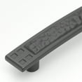 thumbnail image 2 of GlideRite 3-3/4 in. Center-Center Hammered Mission Style Cabinet Pull, Matte Black - 4244, 10 Pack, 2 of 4