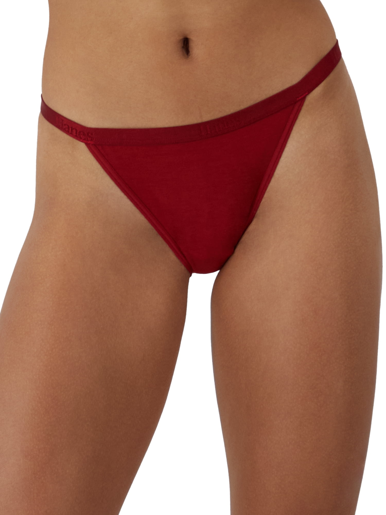 Hanes Originals String Bikini Women's Underwear, 3-Pack