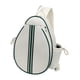 thumbnail image 5 of Mochila bandolera de tenis para jóvenes, con cremallera, impermeable, para mujer y hombre B blanco B, 5 of 9