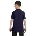 thumbnail image 2 of Hanes Youth Unisex Pack of 3 Authentic 6.1 oz. Tagless T-Shirt, Multipack Sizes Upto XL, 2 of 3