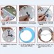 thumbnail image 5 of Decoración de relojes de pared, decoración de pared de salón, decoraciones del hogar para sala de estar, reloj de pared para decoración de sala de estar plateado Sincero Electrónica, 5 of 5