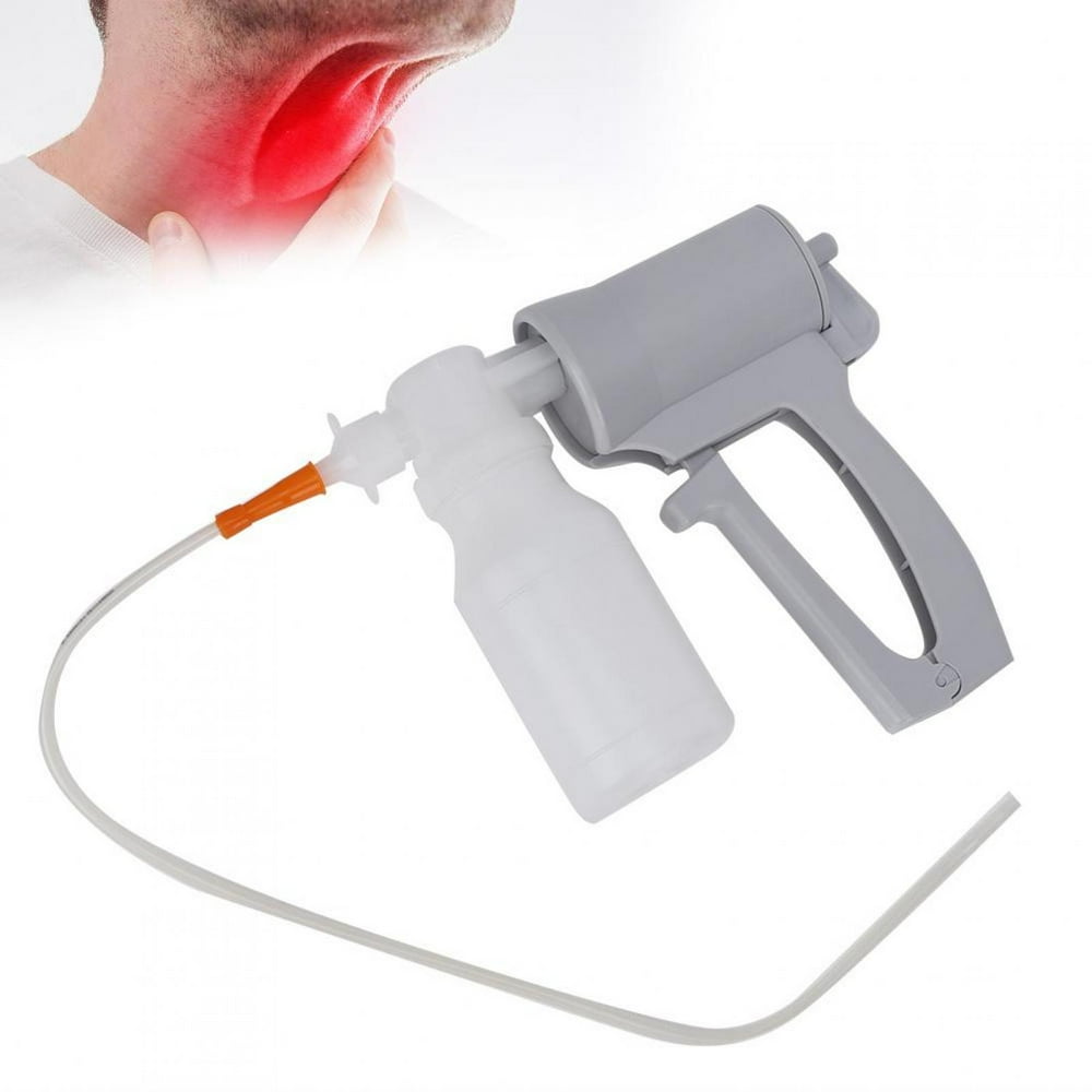Tebru Emergency Phlegm Suction Pump,Portable Handheld Phlegm Suction