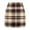 Light Brown, variant on Yucgh Women High Waist Plaid A-Line Pencil Skirt Tight Fitting Mini Skirt Versatile,L