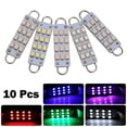 thumbnail image 4 of 10X561 562 567 Led 12Smd 44Mm Rigid Loop Interior Map Dome Door Trunk Light Bulb, 4 of 7