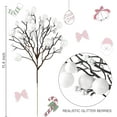 thumbnail image 4 of 12 Pack Artificial Glitter Berry Stems,NOGIS 11.4 inch Christmas Glitter Berries Spray Picks Holly Berry Branches for Christmas Tree Ornaments DIY Crafts Wreath Xmas Holiday Home Decor (White), 4 of 7