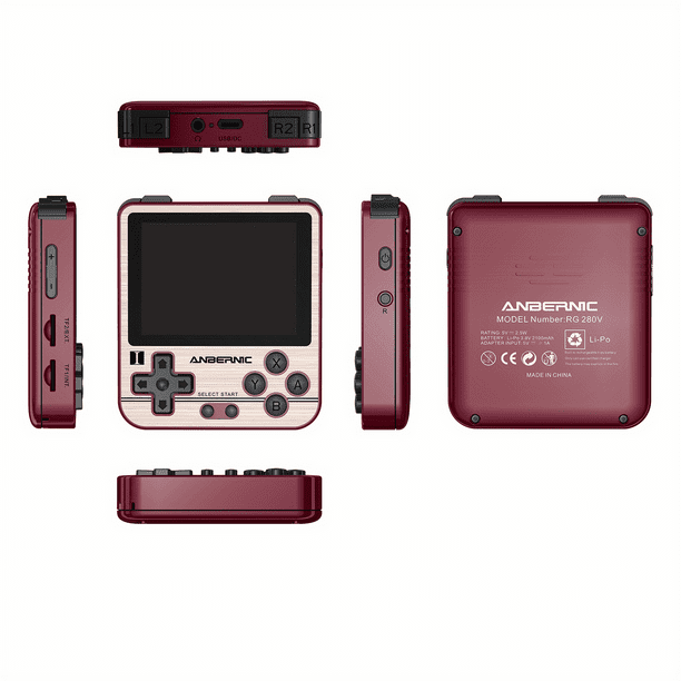 Portable Handheld Game Console RG280V 16 64GB With Stereo Speakers