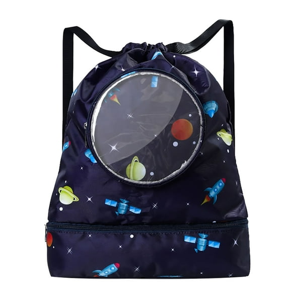 Mochila de Natación en la Playa, Mochila de Gimnasio de Gran Capacidad Compáctogo Diseño Portátil para Niños para Abrenamiento