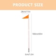 thumbnail image 4 of 2pcs Rear Bike Flag Wear-resistant Cycling Flag Professional Safety Flag Cycling Flag, 4 of 6
