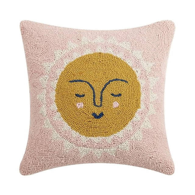 Peking Handicraft 30EO116AC16SQ Oreiller Crochet Rempli de Polyester 16 x 16 Po