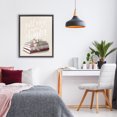 thumbnail image 3 of Stupell Industries French Country One More Chapter on Beige Black Floating Frame Canvas Art, 17 x 21, by House Fenway, 3 of 8
