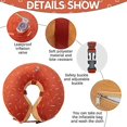 thumbnail image 4 of Dog Inflatable Collar Washable Cute Donut Design Protective Recovery Collar For Dog Adjustable Pet Recovery Cone After Surgery, 4 of 4