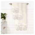 thumbnail image 2 of Rose Vine Bathroom Towel Set 3 Piece Towel Bath Towel, Hand Towel and Wash Towel Modern Decor Beautiful Unique Design Stylish Bath Towel Sets Beige Towel Set, 2 of 3
