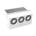 thumbnail image 1 of Air Cycle Fan Solar Fan Car Changing Fan Solar Exhaust Fan USB Rustle Hot Fan ,High-Speed Airflow, 1 of 5